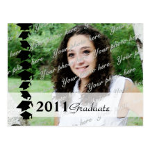 Graduate Photo Invitation Postcard