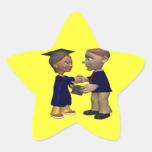 Graduate Star Stickers
