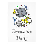 Graduation Cap & Diploma Personalised Announcement