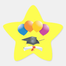 Graduation Celebration 2 Star Sticker