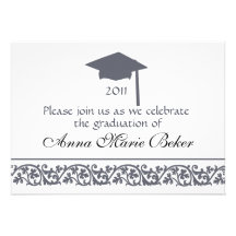 Graduation Celebration Personalized Announcement