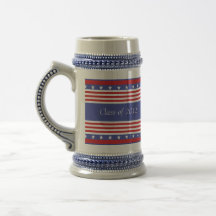 Graduation Class - Patriotic Stars and Stripes Coffee Mugs