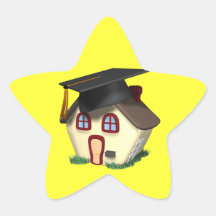 Graduation House Stickers