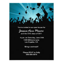 Graduation open house invitation