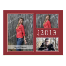 Graduation Open House Postcard