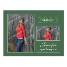 Graduation Open House Postcard