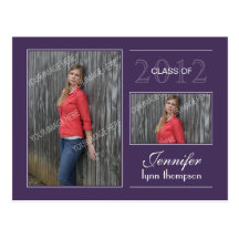 Graduation Open House Postcard