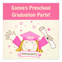 Graduation Party Invitations For Young Girl