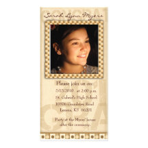 Graduation Photo Card / Announcement template