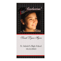 Graduation Photo Card Template