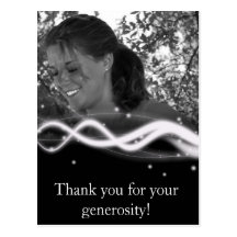 Graduation Thank You Card Postcard