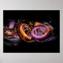 Graffiti Abstract Poster