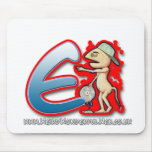 Graffiti Letter E mouse mat