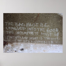 Graffiti on North Wall, Stairs to Kitsilano Beach Print