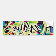 Graffiti Salad Bumper Stickers