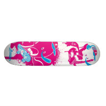 graffiti skate board deck