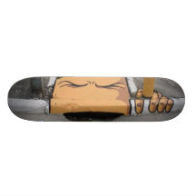 Graffiti Smoker Side Walk Skate Board