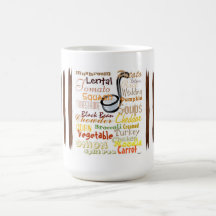 Graffiti Soup (leaves) Mug