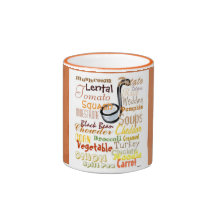 Graffiti Soup (pumpkin) Mug