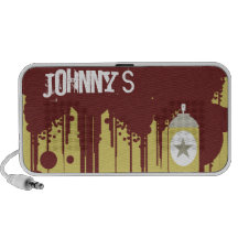 Graffiti Spray Can Notebook Speaker