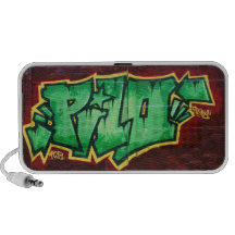 Graffiti street art mp3 speaker
