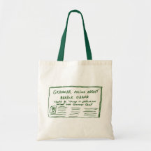Grammar police bag