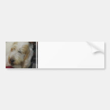 Grand Basset Dog Bumper Sticker