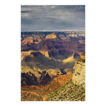 Grand Canyon from the south rim at sunset, Art Photo