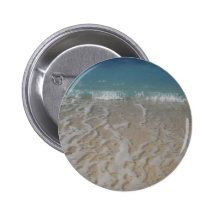 Grand Cayman Beach Pinback Button
