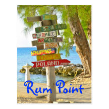 Grand Cayman Island, Rum Point, Postcard