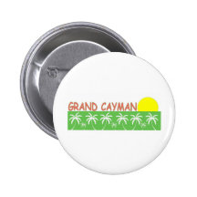 Grand Cayman Pinback Buttons