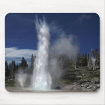 Grand geyser and vent geyser in Yellowstone Mouse Pads
