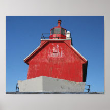 Grand Haven Lighthouse Pier Light Print