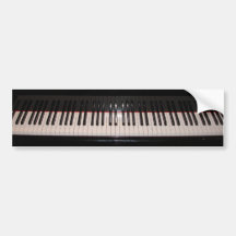 Grand Piano Bumper Stickers