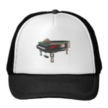 grand piano mesh hats