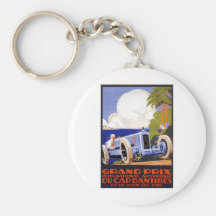 Grand Prix International Automible Key Chains