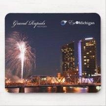 Grand Rapids, Michigan Mouse Pads