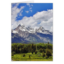 Grand Teton National Park. Greeting Card