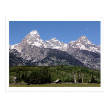 Grand Teton National Park Postcard