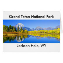 Grand Teton National Park Series 1 Card