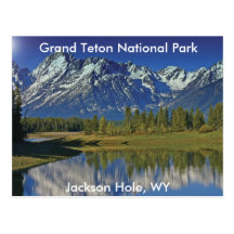 Grand Teton National Park Series 4 Postcards