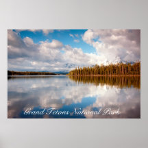 Grand Tetons National Park Poster