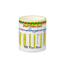 Grand Union Canal Route Map (3 of 4) Mugs