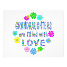 Granddaughter Custom Announcements