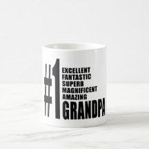 Grandfathers Birthdays : Number One Grandpa Coffee Mug