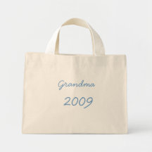 Grandma 2009 canvas bag