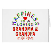 Grandma & Grandpa Happiness Cards