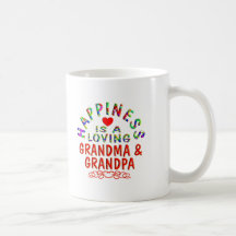 Grandma & Grandpa Happiness Mug