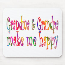 Grandma & Grandpa Mousemat
