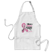 Grandma Hero in My Life Breast Cancer Apron